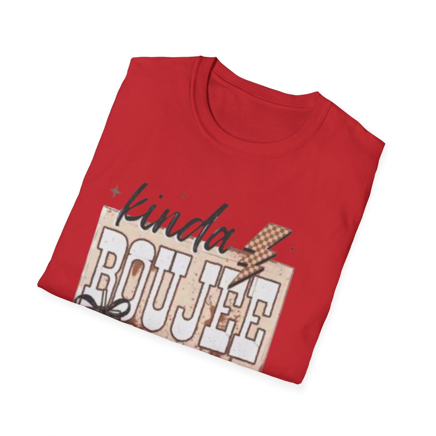 Kinda Boujee Kinda Broke T-Shirt — Leopard Coffee Cup Graphic Tee